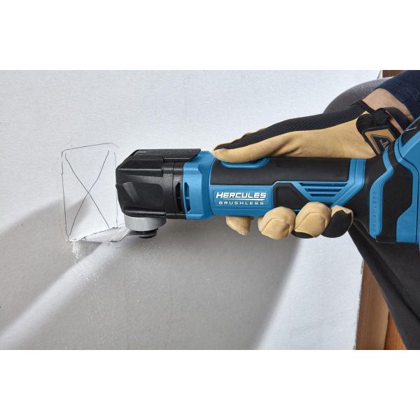 HERCULES - 20V Brushless Cordless Variable-Speed Oscillating Multi-Tool - Tool Only - 57319 - Imagen 12