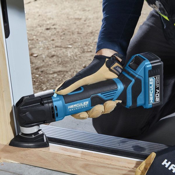 HERCULES - 20V Brushless Cordless Variable-Speed Oscillating Multi-Tool - Tool Only - 57319 - Imagen 13