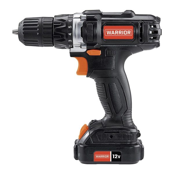 WARRIOR - 12V Inalámbrico, Kit de Taladro 3/8 pulg. con Batería y Cargador - 57366 - Imagen 3
