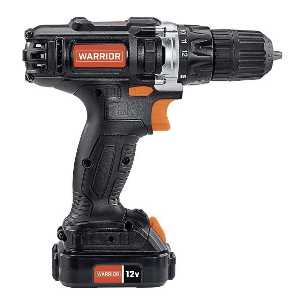 WARRIOR - 12V Inalámbrico, Kit de Taladro 3/8 pulg. con Batería y Cargador - 57366 - Imagen 5