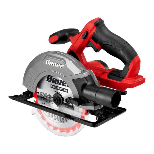 BAUER - Sierra Circular Inalámbrica 20V, 6-1/2 pulgadas - Solo Herramienta - 57504 - Imagen 4