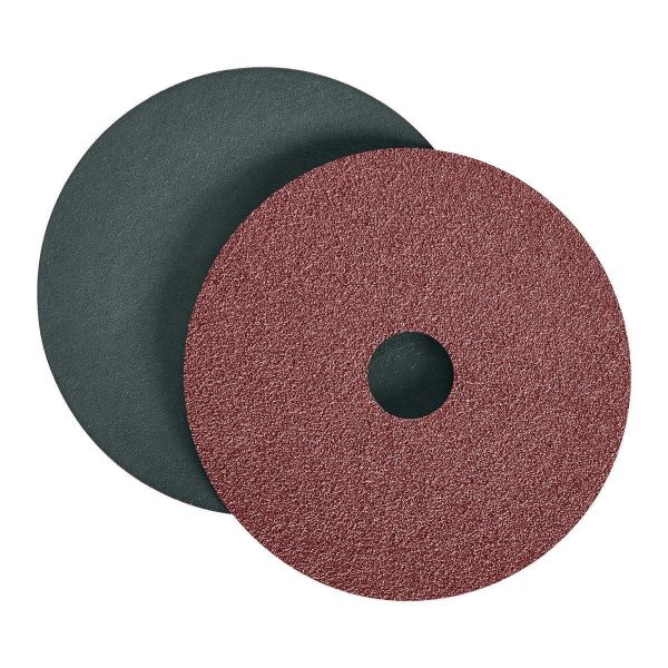 BAUER - 4-1/2 in., 60-Grit Fiber Sanding Discs, 5-Pack - 57579 - Imagen 5