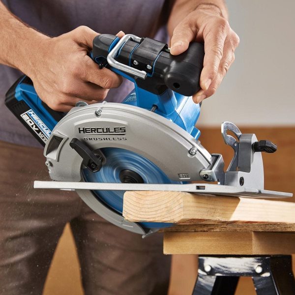 HERCULES - 20V Brushless Cordless, 7-1/4 in. Circular Saw - Tool Only - 57612 - Imagen 9