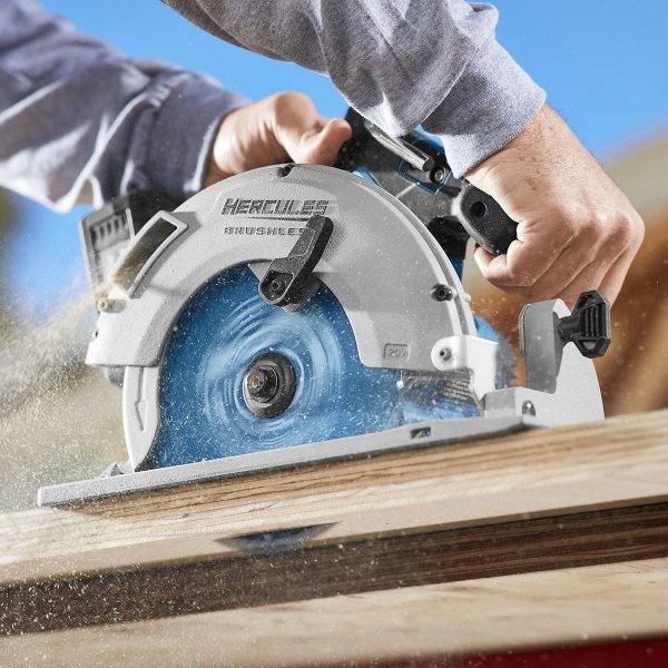 HERCULES - 20V Brushless Cordless, 7-1/4 in. Circular Saw - Tool Only - 57612 - Imagen 11