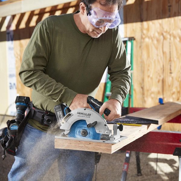 HERCULES - 20V Brushless Cordless, 7-1/4 in. Circular Saw - Tool Only - 57612 - Imagen 12