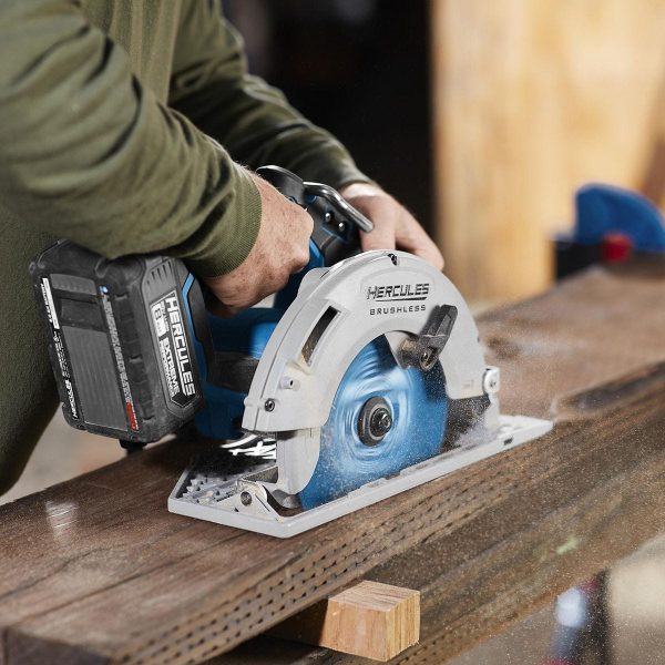 HERCULES - 20V Brushless Cordless, 7-1/4 in. Circular Saw - Tool Only - 57612 - Imagen 13