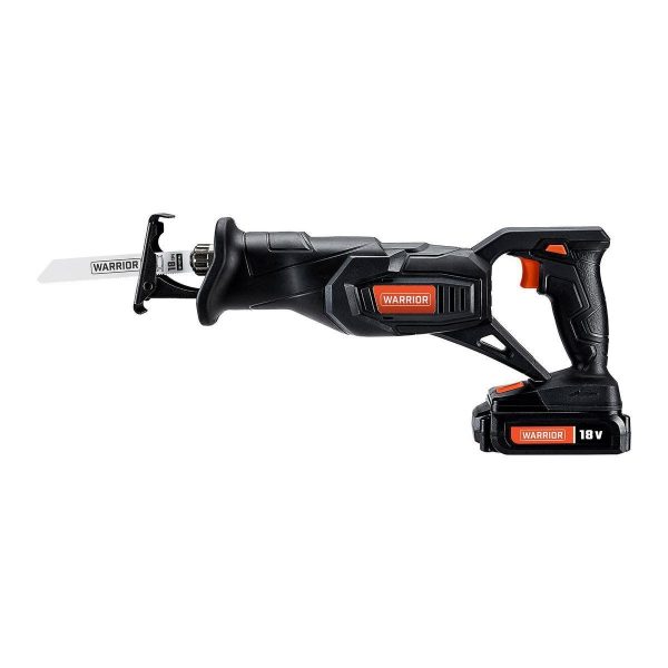 WARRIOR - Sierra Reciprocante Inalámbrica 18V con Batería y Cargador - 57616 - Imagen 5