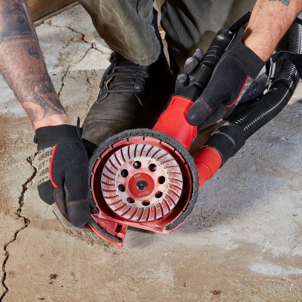 BAUER - 4-1/2 in. Diamond Turbo Cup Wheel - 57624 - Imagen 7
