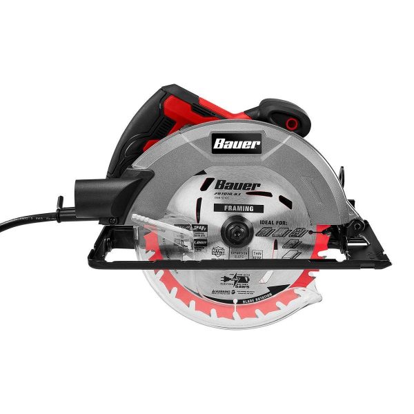 BAUER - 14 Amp, 7-1/4 in. Circular Saw - 57672 - Imagen 3