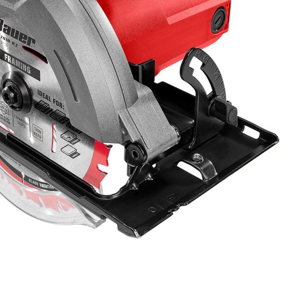 BAUER - 14 Amp, 7-1/4 in. Circular Saw - 57672 - Imagen 7