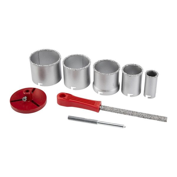WARRIOR - 1-1/4 in. to 3-1/4 in. Carbide Grit Hole Saw Assorted Set, 9-Piece - 57708 - Imagen 4