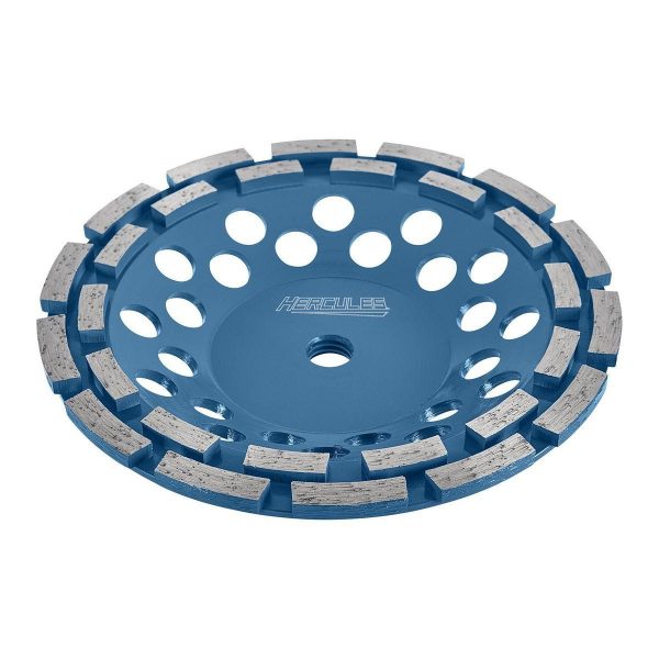 HERCULES - 7 in. Double-Row Segmented Diamond Cup Wheel - 57814 - Imagen 3