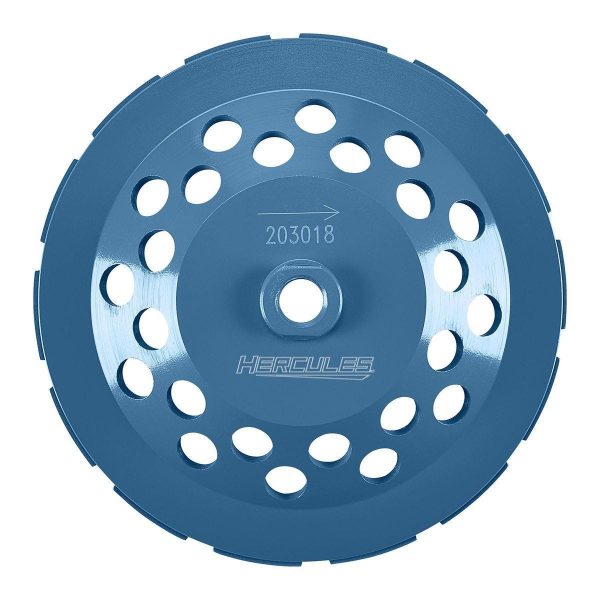 HERCULES - 7 in. Double-Row Segmented Diamond Cup Wheel - 57814 - Imagen 6