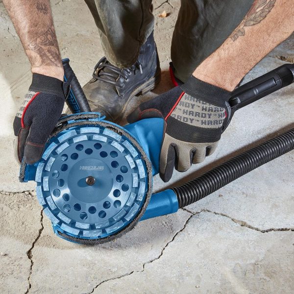 HERCULES - 7 in. Double-Row Segmented Diamond Cup Wheel - 57814 - Imagen 7