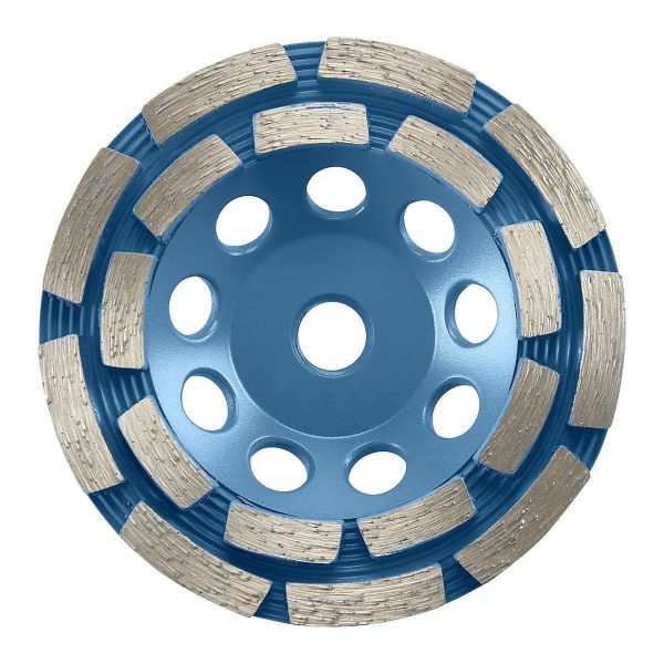 HERCULES - 4-1/2 in. Double-Row Segmented Diamond Cup Wheel - 57816 - Imagen 2