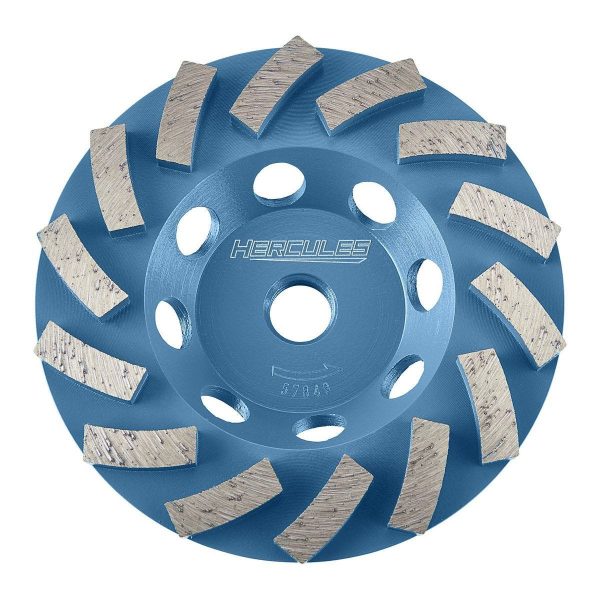 HERCULES - 4-1/2 in. Diamond Segmented Turbo Cup Wheel - 57849