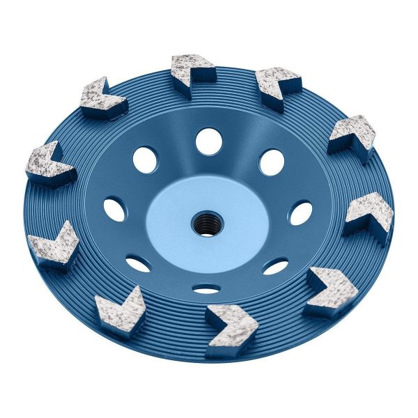 HERCULES - 7 in. Arrow Segmented Diamond Cup Wheel - 57910 - Imagen 4