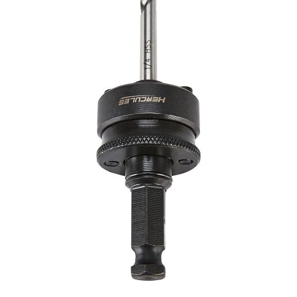HERCULES - 7/16 in. Universal Quick-Change Hole Saw Arbor Fits 1-1/4 in. and Larger Hole Saws - 57940 - Imagen 4