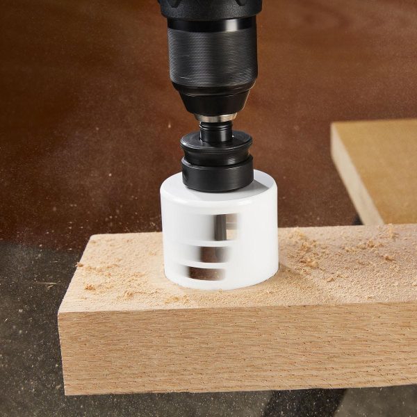 HERCULES - 7/16 in. Universal Quick-Change Hole Saw Arbor Fits 1-1/4 in. and Larger Hole Saws - 57940 - Imagen 6
