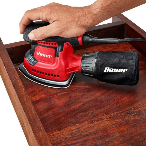 BAUER - 1.2 Amp Corner/Detail Sander with Sealed On/Off Switch - 57946 - Imagen 6