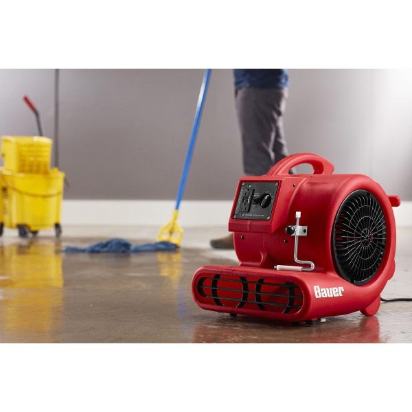 BAUER - 2400 CFM, 1/3 HP Floor Blower - 57954 - Imagen 12