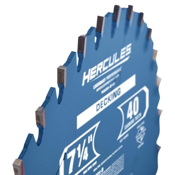 HERCULES - 7-1/4 in., 40T Decking Circular Saw Blade - 57977 - Imagen 3