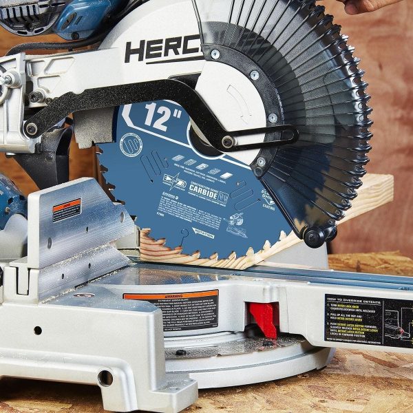 HERCULES - 12 in., 40T General-Purpose Miter Saw Blade - 57980 - Imagen 7