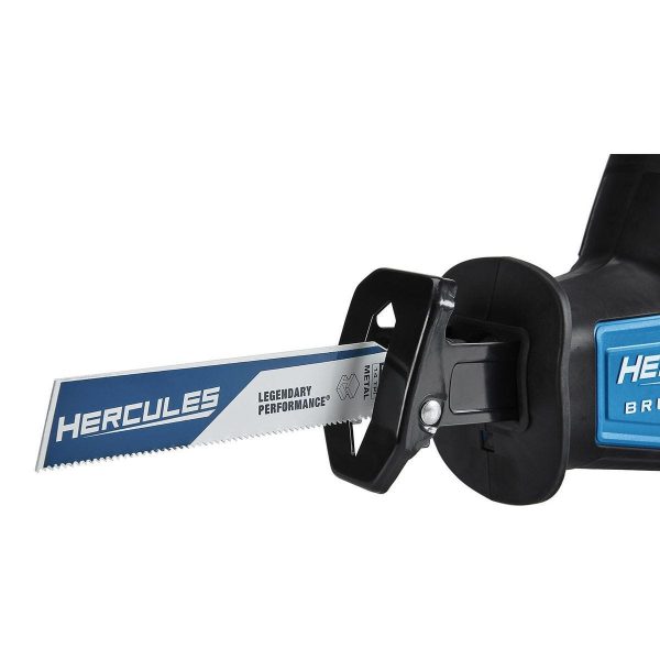 HERCULES - Sierra Reciprocante Compacta Inalámbrica Sin Escobillas 20V - Solo Herramienta - 58015 - Imagen 6