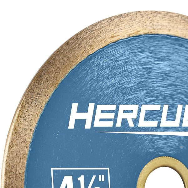 HERCULES - 4-1/2 in. Glass and Mosaic Tile Cutting Diamond Blade - 58020 - Imagen 4