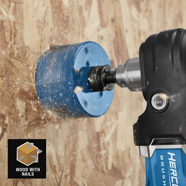 HERCULES - 2-1/8 in. Multimaterial Carbide Hole Saw - 58093 - Imagen 5