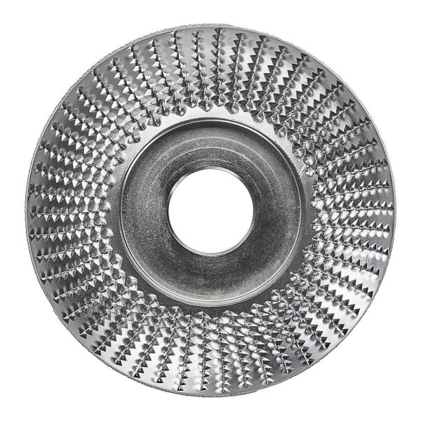 BAUER - 4 in. Steel Wood-Shaping Dish with 7/8 in. Arbor - 58124 - Imagen 2