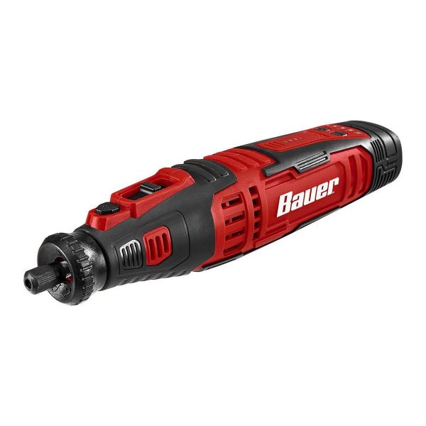 BAUER - 8V Cordless Variable-Speed Rotary Tool Kit, 40-Piece - 58162 - Imagen 3