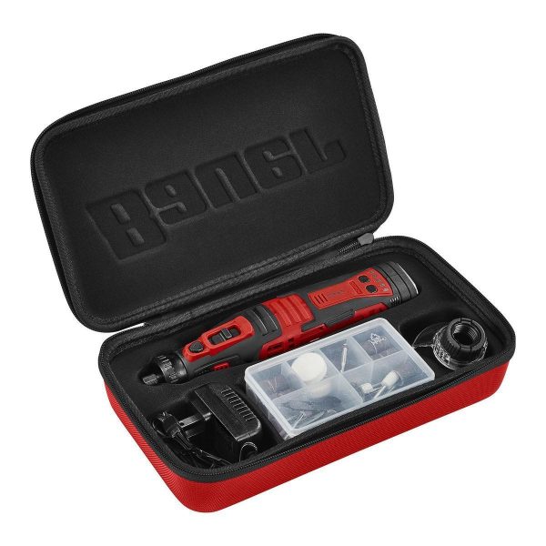 BAUER - 8V Cordless Variable-Speed Rotary Tool Kit, 40-Piece - 58162 - Imagen 4
