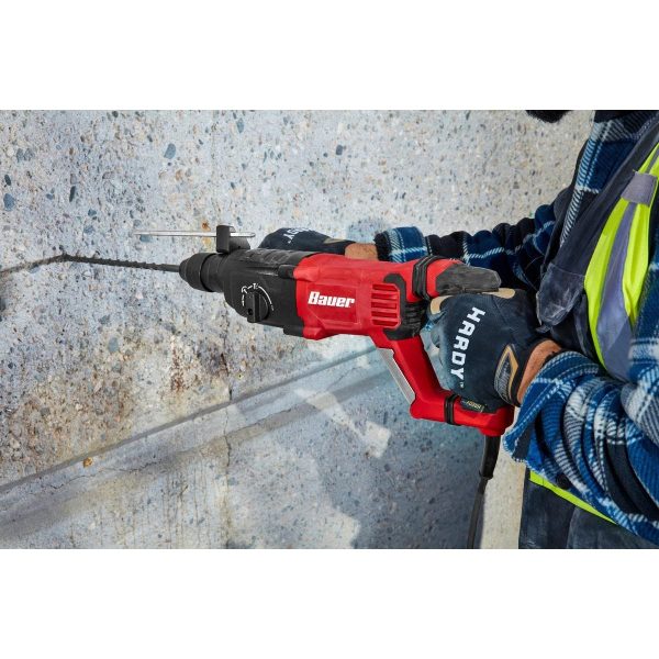 BAUER - 8.5 Amp, 1 in. SDS-PLUS Type Variable-Speed Rotary Hammer - 58214 - Imagen 9