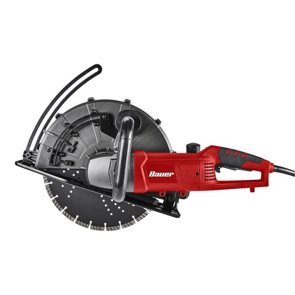 BAUER - 15 Amp, 14 in. Portable Concrete Pull Saw - 58215 - Imagen 3