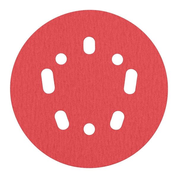 BAUER - 5 in., 180-Grit Hook-and-Loop Universal Pattern Sanding Discs, 15-Pack - 58227 - Imagen 4