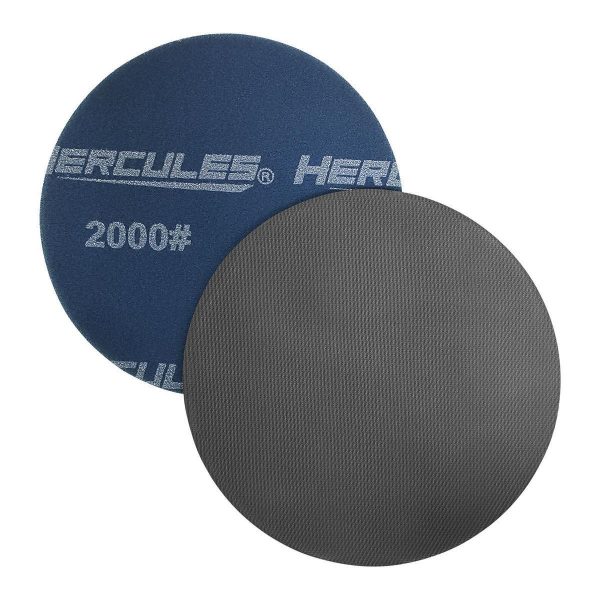 HERCULES - 6 in., 2000-Grit Hook-and-Loop Foam Sanding Discs, 3-Pack - 58250 - Imagen 5