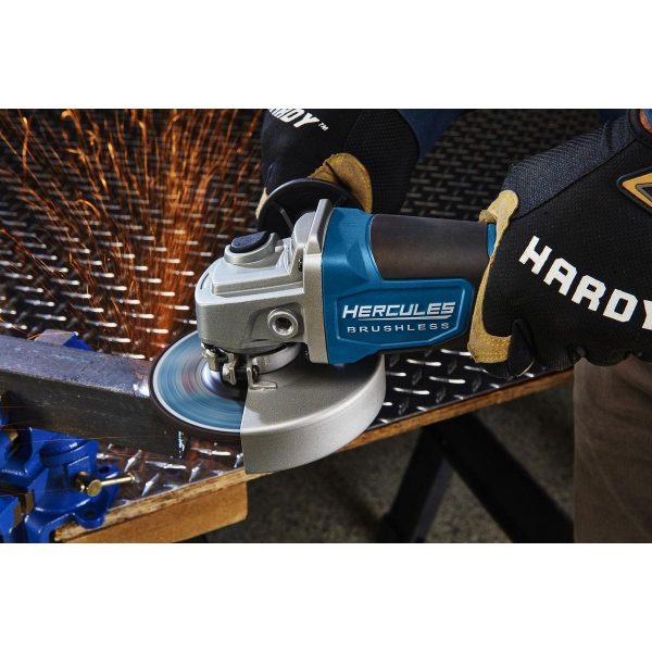 HERCULES - 20V Brushless Cordless, 4-1/2 in./5 in. Paddle Switch Angle Grinder - Tool Only - 58260 - Imagen 10