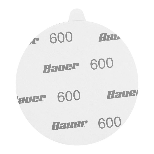 BAUER - 5 in., 600-Grit PSA Sanding Discs with Aluminum Oxide Grain, 5-Pack - 58286 - Imagen 5