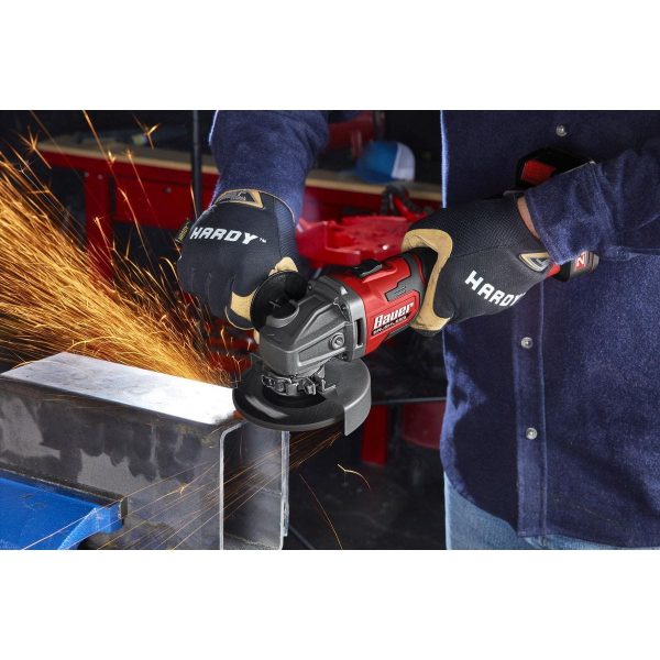 BAUER - 20V Brushless Cordless, 4-1/2 in. Slide Switch Angle Grinder - Tool Only - 58308 - Imagen 11