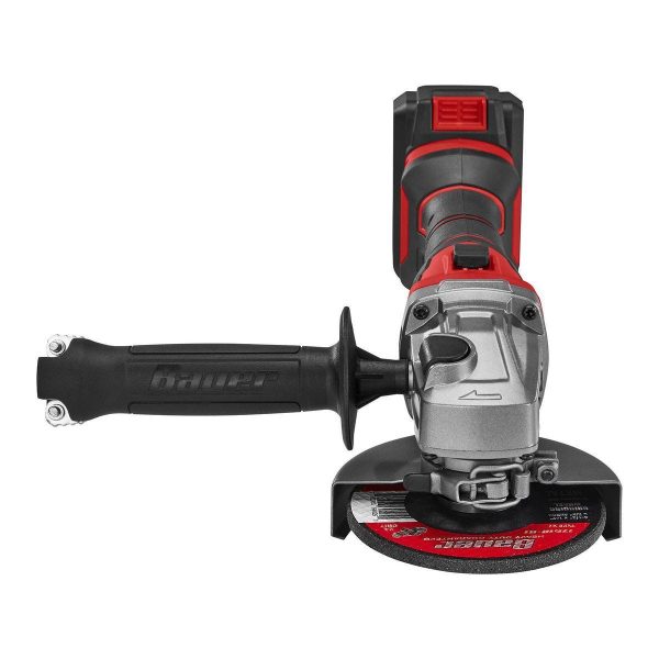 BAUER - 20V Brushless Cordless, 4-1/2 in. Slide Switch Angle Grinder - Tool Only - 58308 - Imagen 5