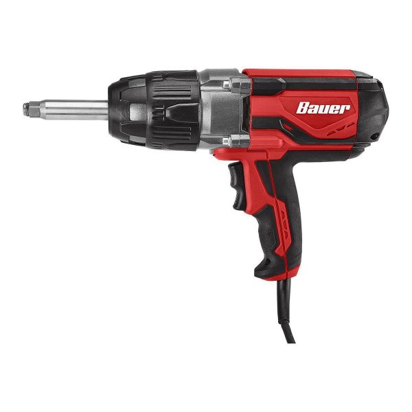 BAUER - 8.5 Amp, 1/2 in. Llave de Impacto de Velocidad Variable con Yunque Extendido de 2 in. - 58337 - Imagen 3