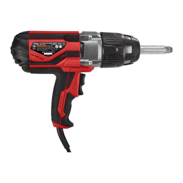 BAUER - 8.5 Amp, 1/2 in. Llave de Impacto de Velocidad Variable con Yunque Extendido de 2 in. - 58337 - Imagen 4