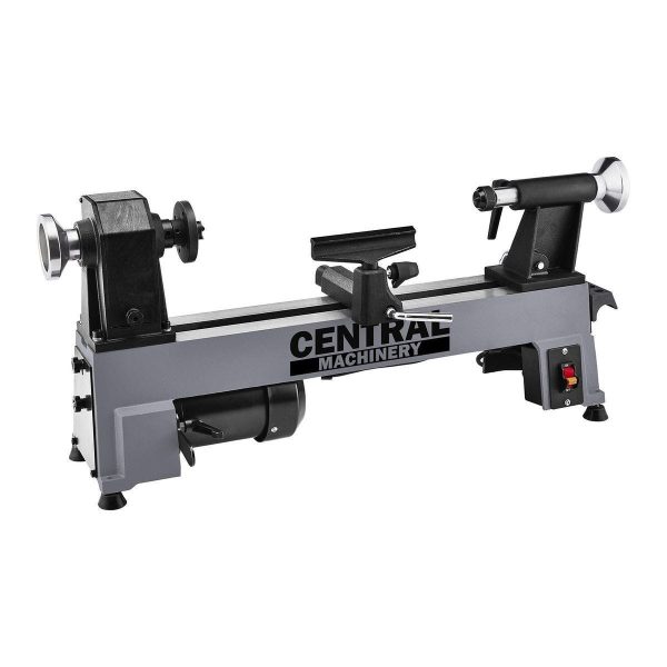 CENTRAL MACHINERY - 10 in. x 18 in., 5-Speed, 1/2 HP Benchtop Wood Lathe - 58358 - Imagen 2