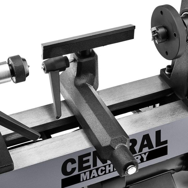 CENTRAL MACHINERY - 10 in. x 18 in., 5-Speed, 1/2 HP Benchtop Wood Lathe - 58358 - Imagen 4