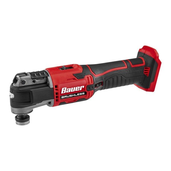 BAUER - Herramienta Oscilante Inalámbrica Sin Escobillas de 20V con Velocidad Variable - Solo Herramienta - 58379 - Imagen 2