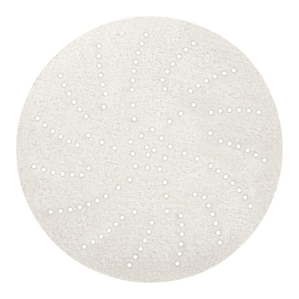 HERCULES - 6 in., 320-Grit Hook-and-Loop Multihole Pattern Sanding Disc with Ceramic Alumina Grain, 5-Pack - 58409 - Imagen 5