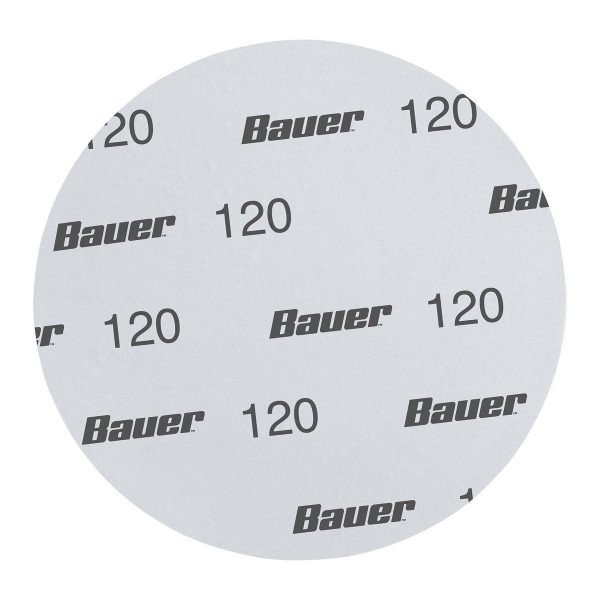 BAUER - 9 in. 60, 80, 120 Grit Cloth-Backed PSA Sanding Discs with Zirconia Alumina Grain, 3-Piece - 58417 - Imagen 4
