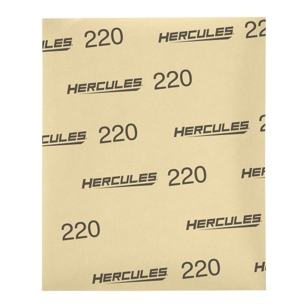 HERCULES - 9 in. x 11 in. Dry Sanding Sheet Assortment with Ceramic Alumina Grain, 5-Piece - 58442 - Imagen 6