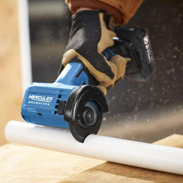HERCULES - 12V Brushless Cordless, 3 in. Cut-Off Tool - Tool Only - 58629 - Imagen 7